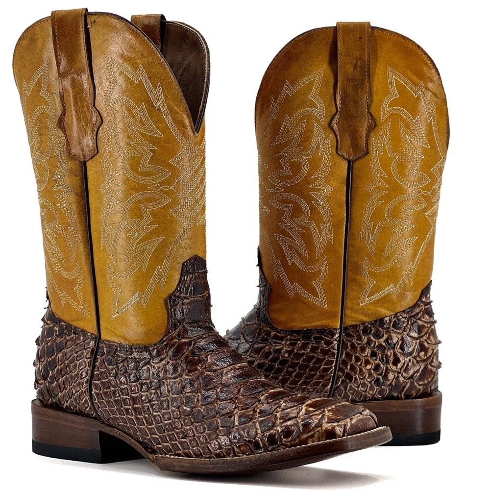 Men’s Handmade Orix Python – Square Toe